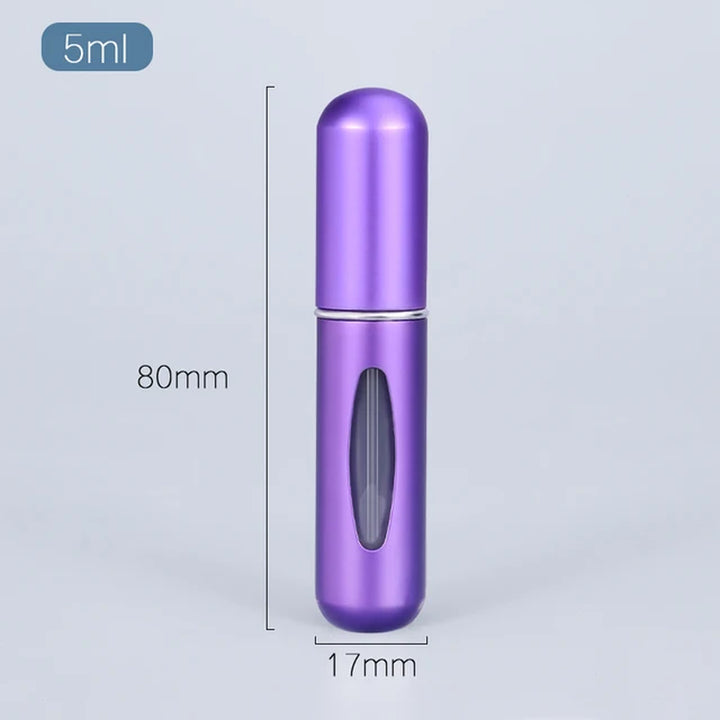 5Ml Portable Mini Refillable Perfume Atomizer Aluminum Perfume Bottle Portable Perfume Spray Bottle Travel Parfume Mini Bottle