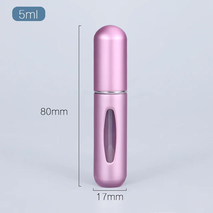 5Ml Portable Mini Refillable Perfume Atomizer Aluminum Perfume Bottle Portable Perfume Spray Bottle Travel Parfume Mini Bottle