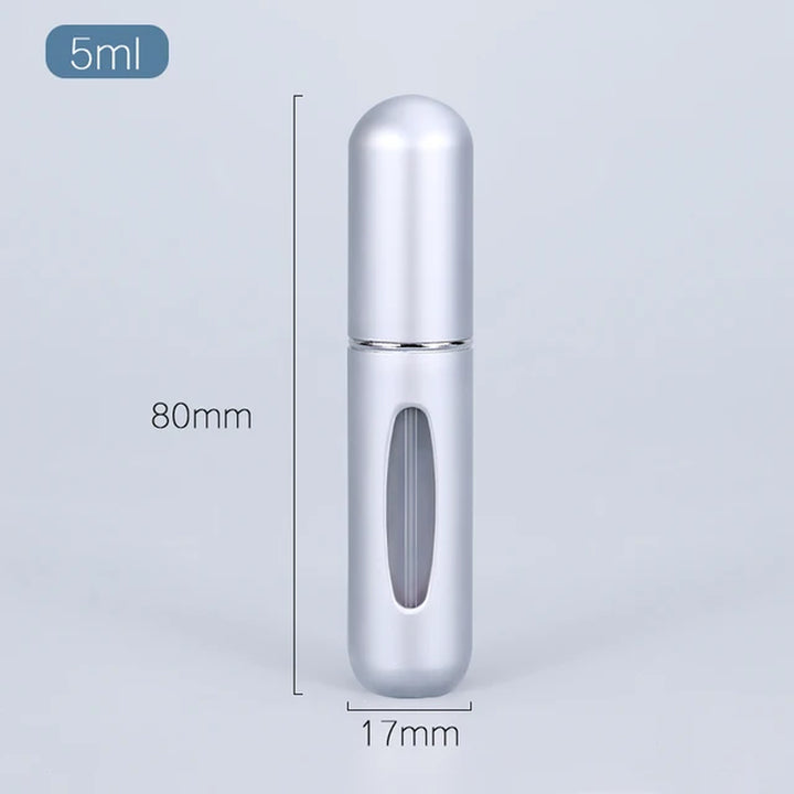 5Ml Portable Mini Refillable Perfume Atomizer Aluminum Perfume Bottle Portable Perfume Spray Bottle Travel Parfume Mini Bottle