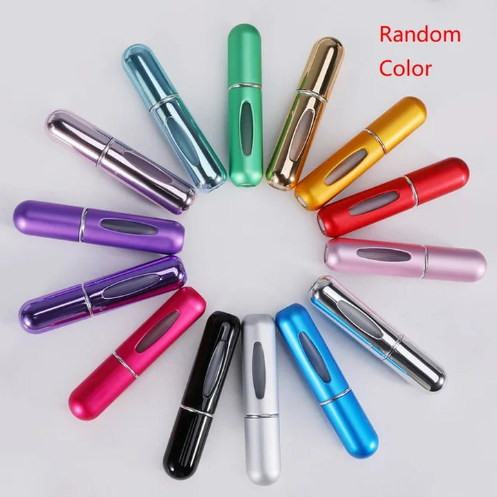 5Ml Portable Mini Refillable Perfume Atomizer Aluminum Perfume Bottle Portable Perfume Spray Bottle Travel Parfume Mini Bottle