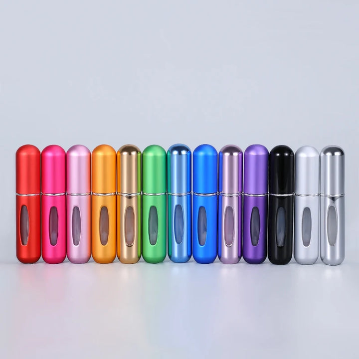 5Ml Portable Mini Refillable Perfume Atomizer Aluminum Perfume Bottle Portable Perfume Spray Bottle Travel Parfume Mini Bottle