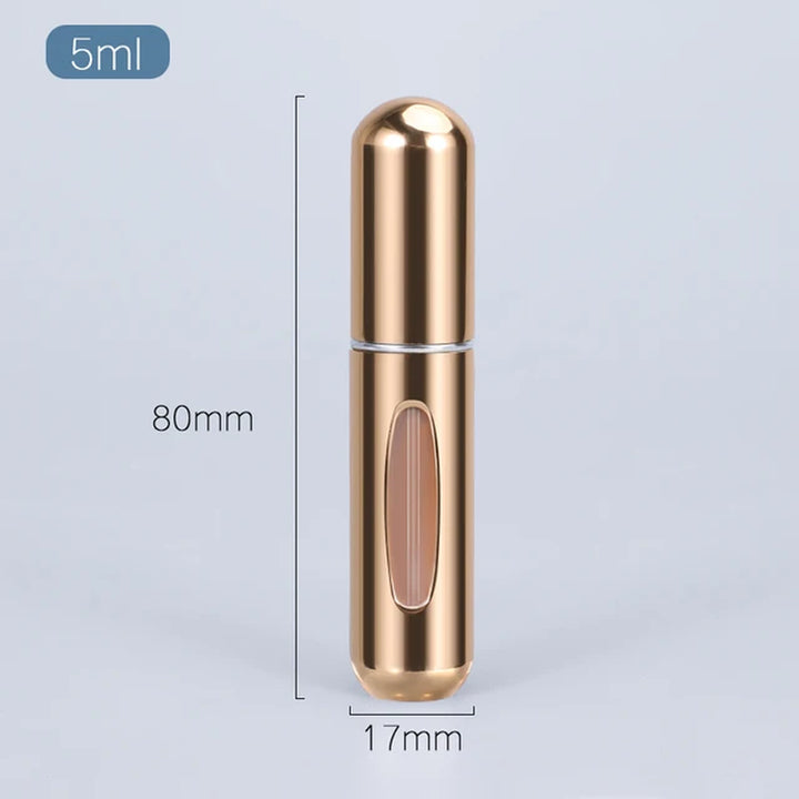 5Ml Portable Mini Refillable Perfume Atomizer Aluminum Perfume Bottle Portable Perfume Spray Bottle Travel Parfume Mini Bottle