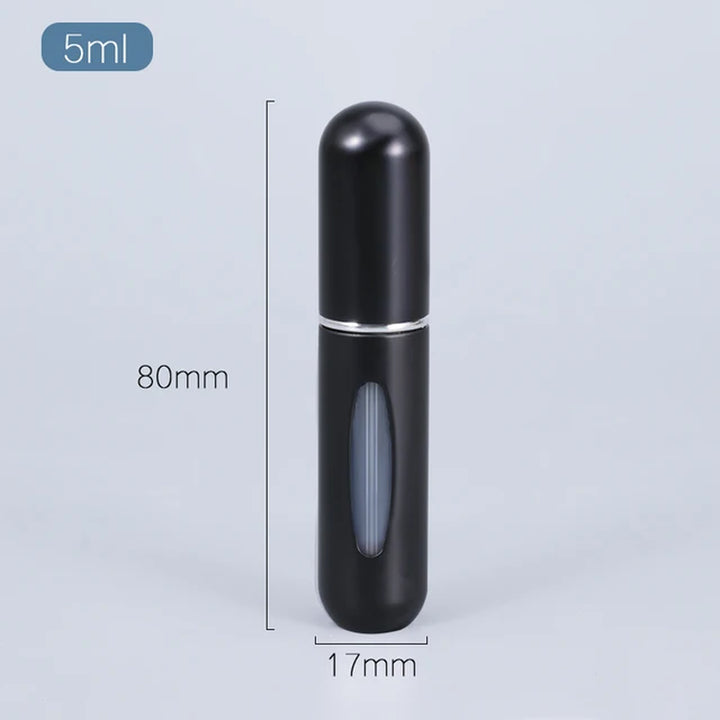 5Ml Portable Mini Refillable Perfume Atomizer Aluminum Perfume Bottle Portable Perfume Spray Bottle Travel Parfume Mini Bottle