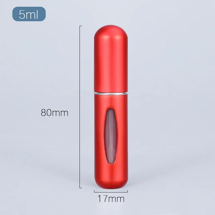 5Ml Portable Mini Refillable Perfume Atomizer Aluminum Perfume Bottle Portable Perfume Spray Bottle Travel Parfume Mini Bottle