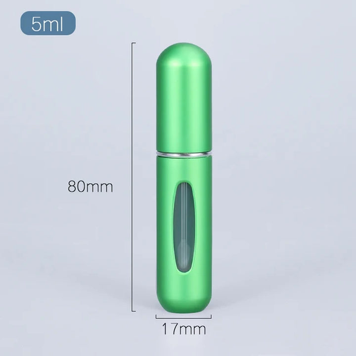 5Ml Portable Mini Refillable Perfume Atomizer Aluminum Perfume Bottle Portable Perfume Spray Bottle Travel Parfume Mini Bottle