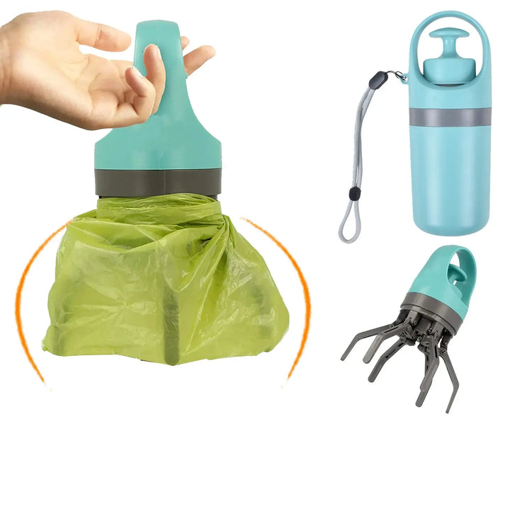 Portable Poop Scooper Build In Bag Dispenser - UNINEED