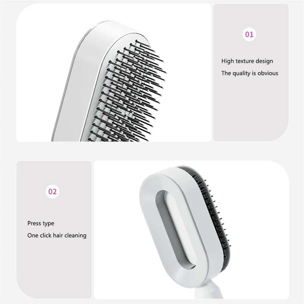 Self Cleaning Hair Comb - UNINEED