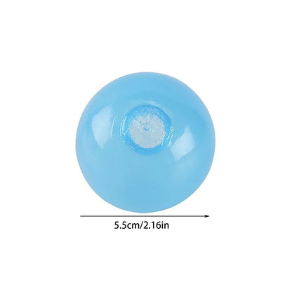 6pcs of luminous ceiling adhesive target balls - UNINEED