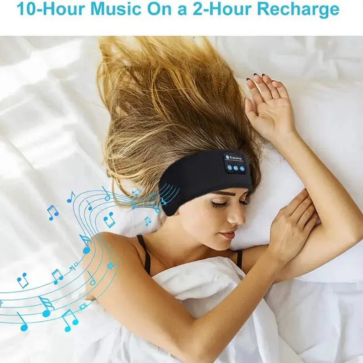 Bluetooth Earphones Sports Sleeping Headband - UNINEED