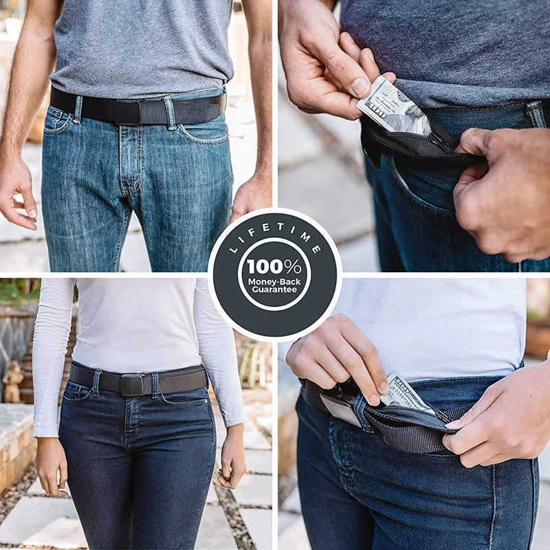 Hidden Money Strap Belt - UNINEED