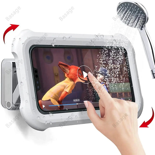 Waterproof Shower Phone Holder 480° Rotation - UNINEED