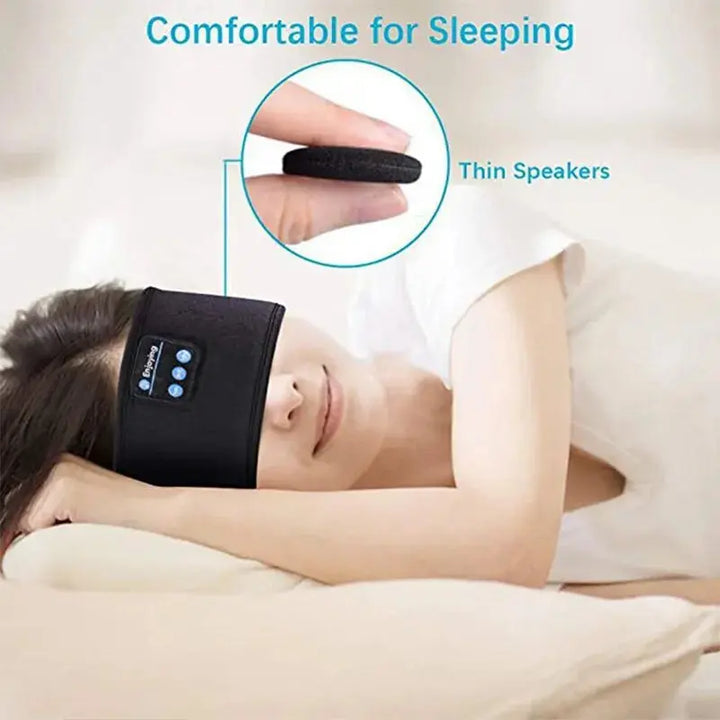 Bluetooth Earphones Sports Sleeping Headband - UNINEED