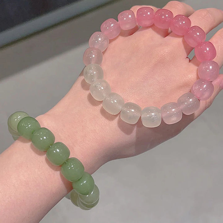 Luminous Bracelets  Light Glowing Beads Bangle Couple Gift - UNINEED