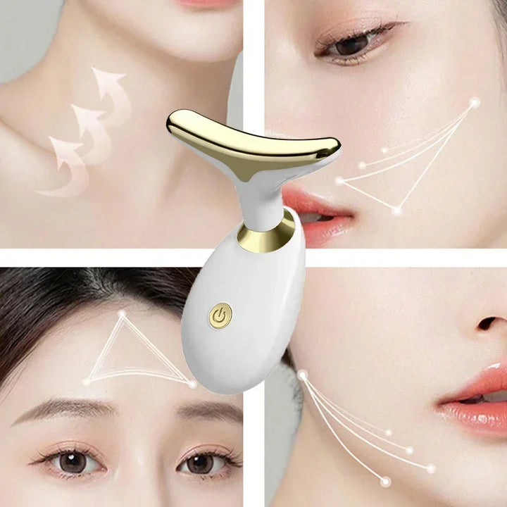 Anti Wrinkle Facial Massager Thin Double Chin Vibrator - UNINEED