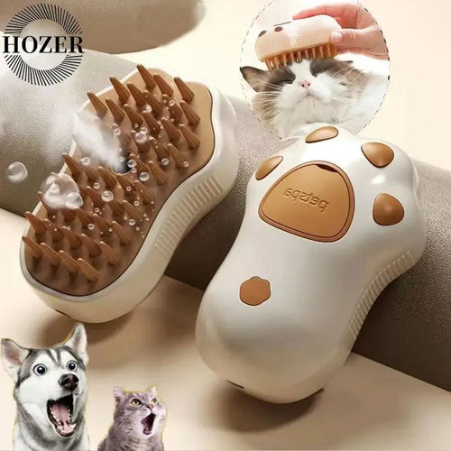 Steam Massage Pet Brush - UNINEED