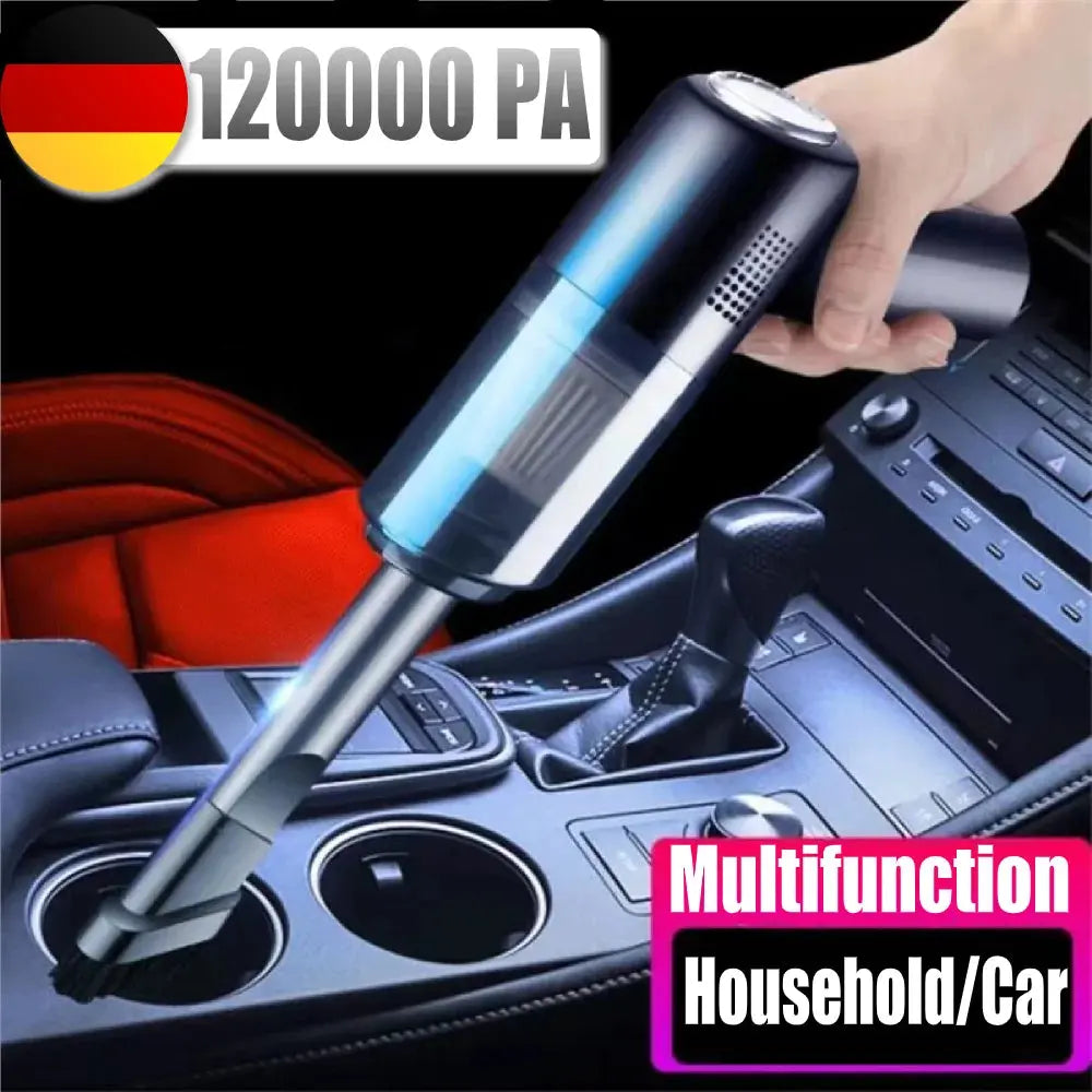 Powerful Car Vacuum Cleaner 120000PA - UNINEED