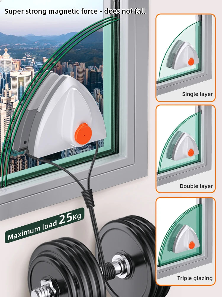 Magnetic Window Double Side Cleaner - UNINEED