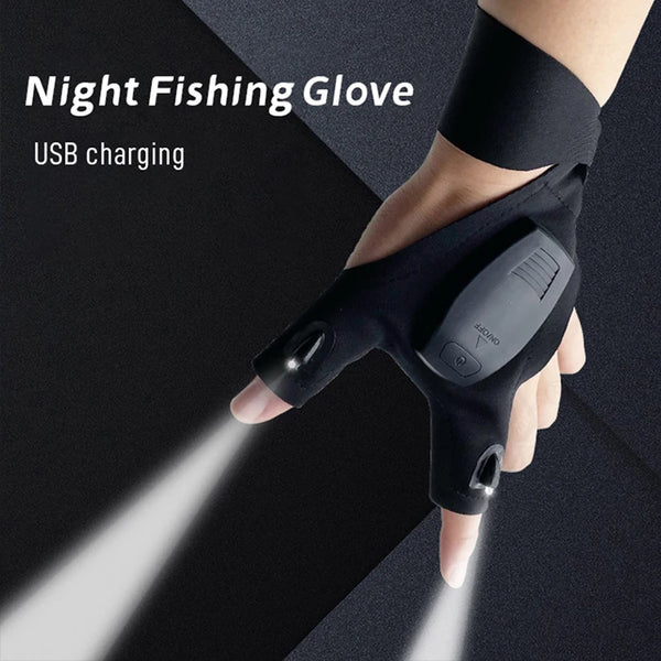 Rechargeable Led Flashlight Glove - UNINEED