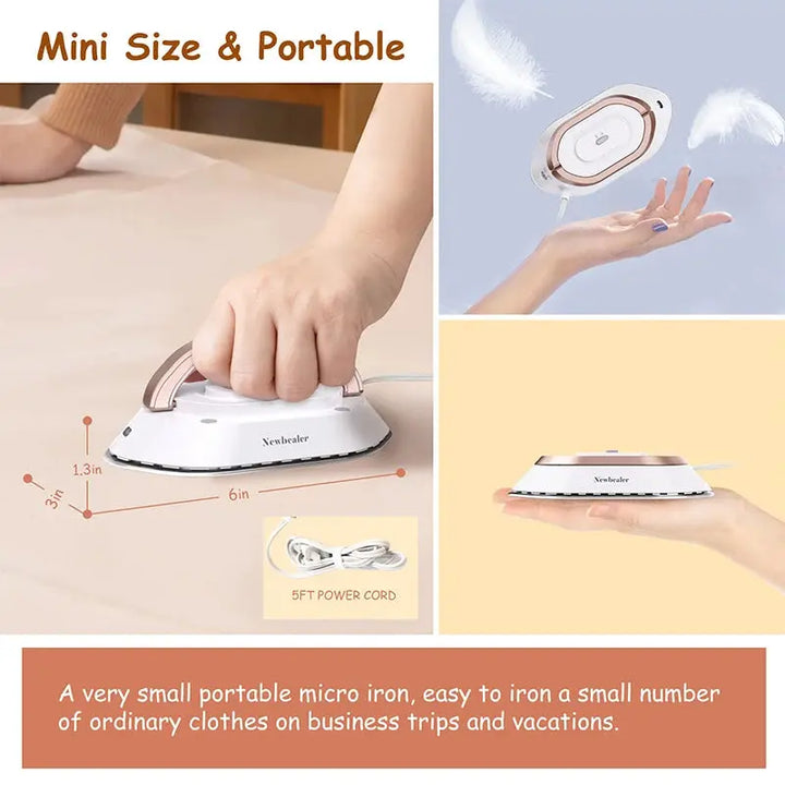 Handheld Mini Electric Iron 120V/220V UNINEED