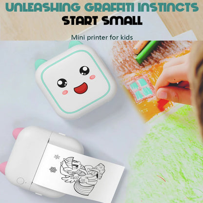 Portable Mini Thermal Printers  Label Printer - UNINEED