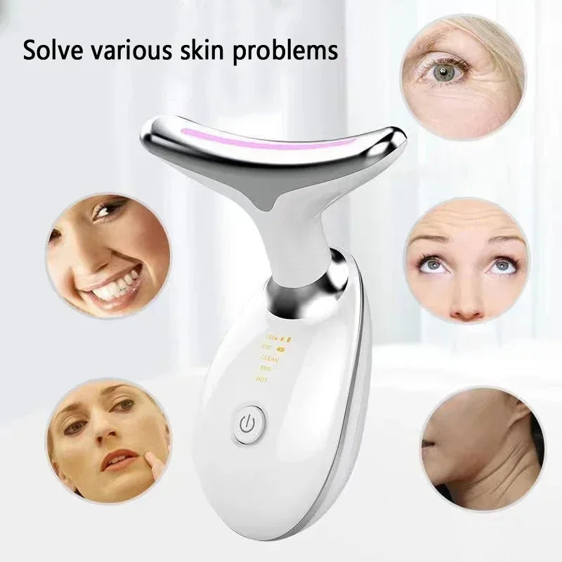 Anti Wrinkle Facial Massager Thin Double Chin Vibrator - UNINEED