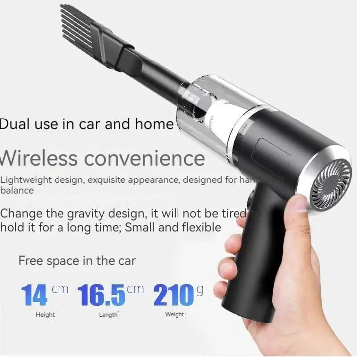 Powerful Car Vacuum Cleaner 120000PA - UNINEED