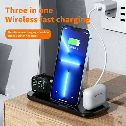 30W 3 in 1 Wireless Charger - UNINEED