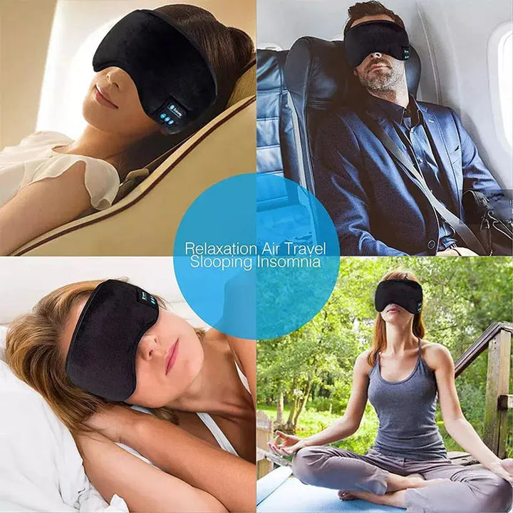 Bluetooth Sleeping Headphones Eye Mask - UNINEED