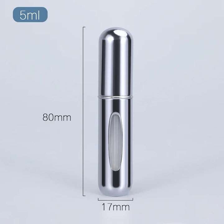 5Ml Portable Mini Refillable Perfume Atomizer Aluminum Perfume Bottle Portable Perfume Spray Bottle Travel Parfume Mini Bottle