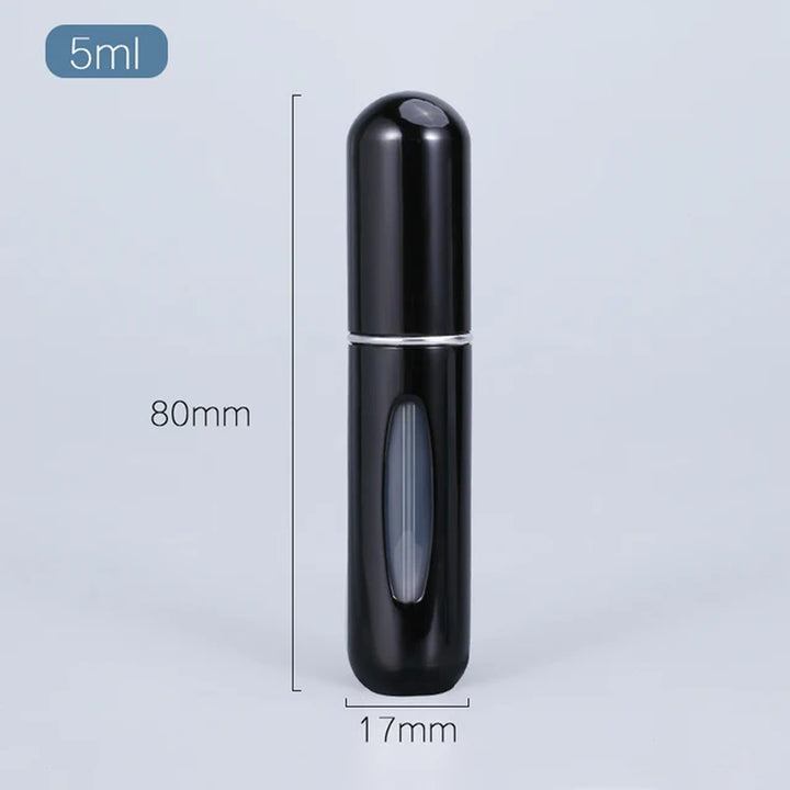 5Ml Portable Mini Refillable Perfume Atomizer Aluminum Perfume Bottle Portable Perfume Spray Bottle Travel Parfume Mini Bottle