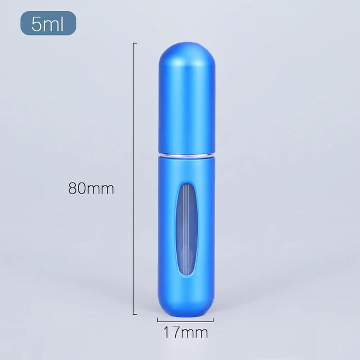 5Ml Portable Mini Refillable Perfume Atomizer Aluminum Perfume Bottle Portable Perfume Spray Bottle Travel Parfume Mini Bottle